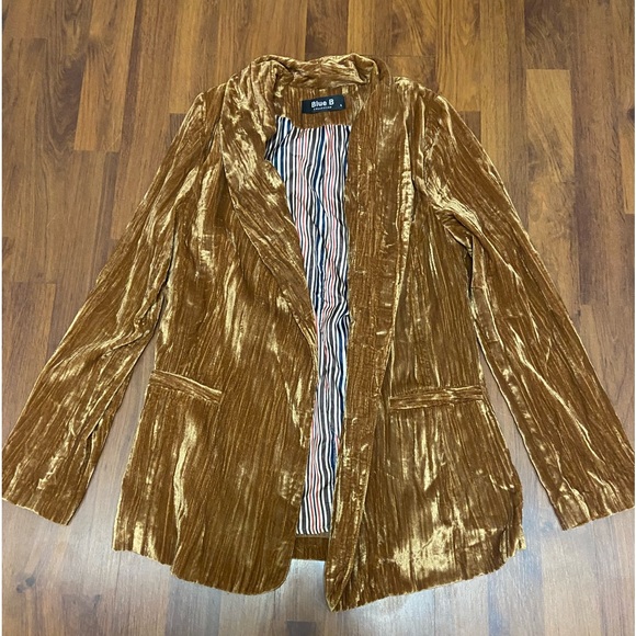 Blu B velvet blazer - Picture 2 of 5